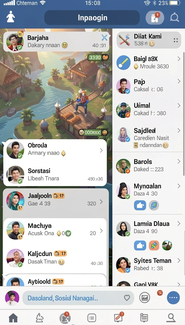 Tampilan utama aplikasi judol303 APK Terbaru: Download Cepat dan Gratis yang intuitif dan efisien.
