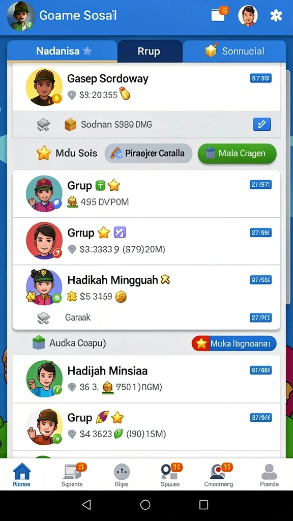 Tampilan utama aplikasi 77singa APK Terbaru: Download Cepat dan Gratis yang intuitif dan efisien.