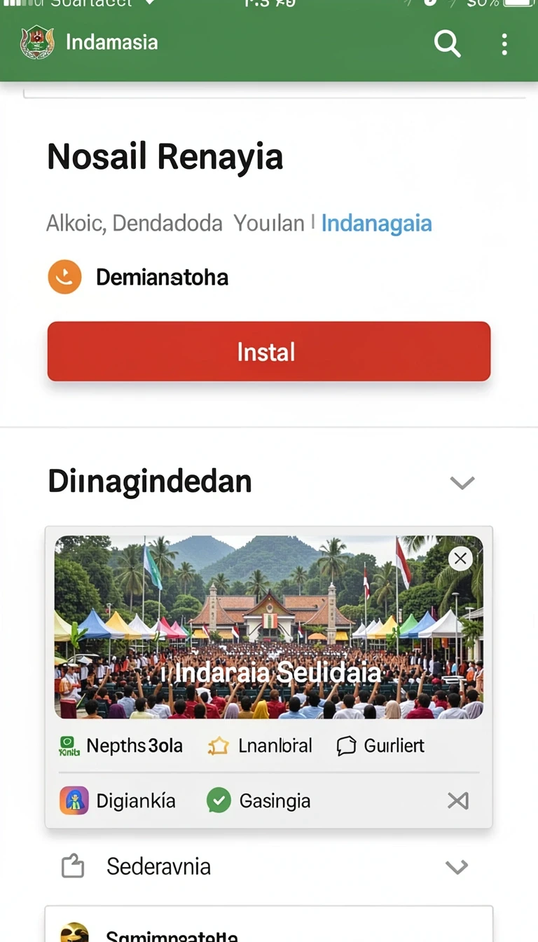 Tampilan utama aplikasi interwin APK Terbaru: Download Cepat dan Gratis yang intuitif dan efisien.